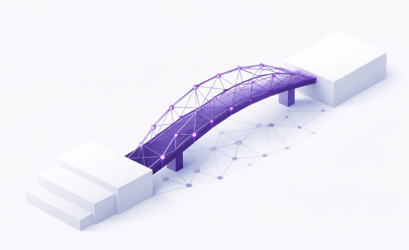 Illustration einer Brücke