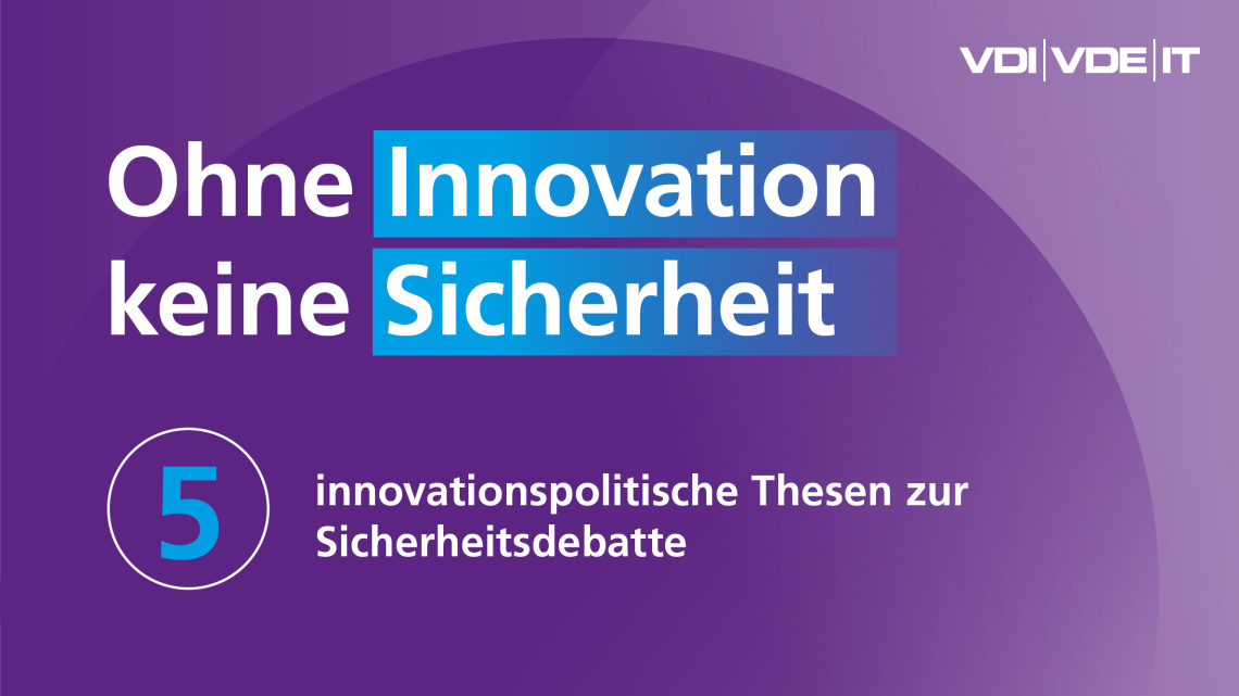 Titelbild zu Beitrag Ohne Innovation keine Sicherheit