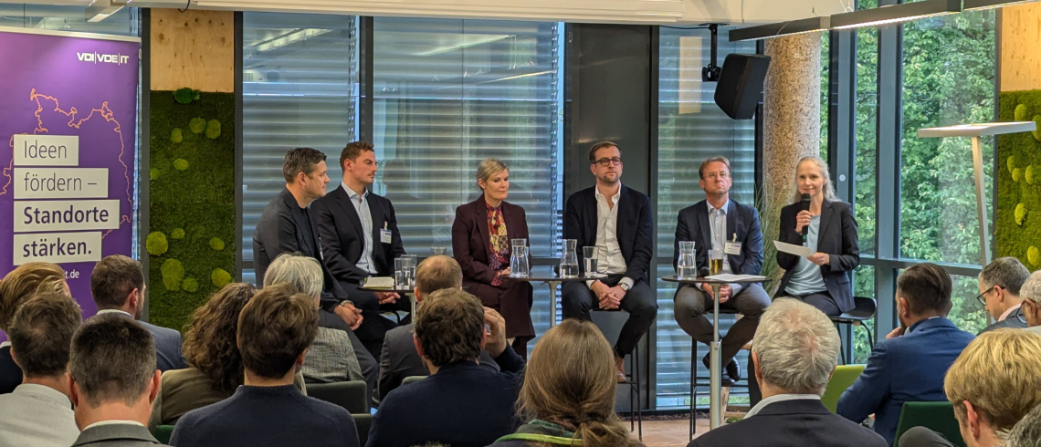 Bild der Podiumsdiskussion