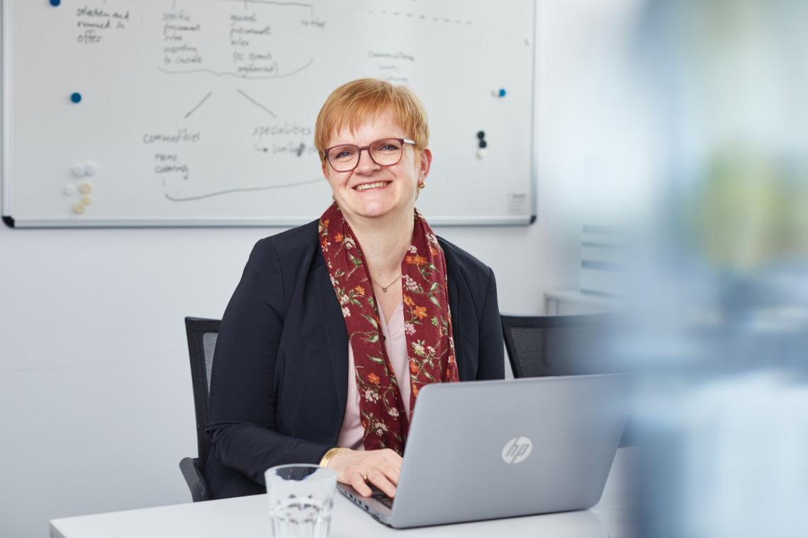 Mitarbeiterin im Auswahlverfahren