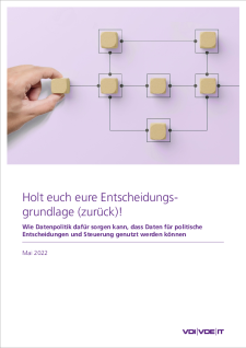 Holt euch eure Entscheidungsgrundlage (zurück)!