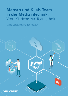 Mensch und KI als Team in der Medizintechnik: Vom KI-Hype zur Teamarbeit. Titelbild