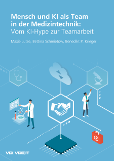 Mensch und KI als Team in der Medizintechnik: Vom KI-Hype zur Teamarbeit. Titelbild