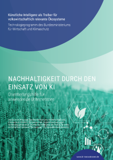 Titelseite Nachhaltigkeit durch den Einsatz von KI