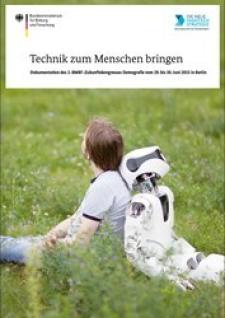 Deckblatt Dokumentation 2. BMBF-Zukunftskongress Demografie: Technik zum Menschen bringen
