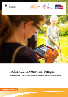 Deckblatt Technik zum Menschen bringen - Dokumentation 1. Zukunftskongress