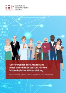 Cover User Personas zur Entwicklung eines Informationsportals für die hochschulische Weiterbildung