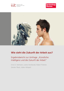Deckblatt Wie sieht die Zukunft der Arbeit aus