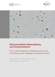 Cover Wissenschaftliche Weiterbildung und Clusterinitiativen