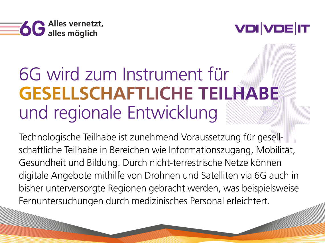 6G wird zum Instrument zur gesellschaftlichen Teilhabe und regionale Entwicklung