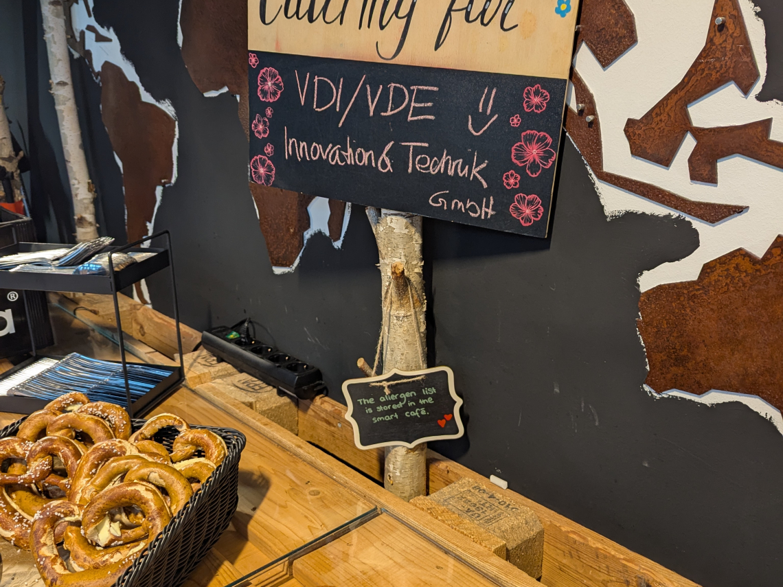 Catering mit Brezeln