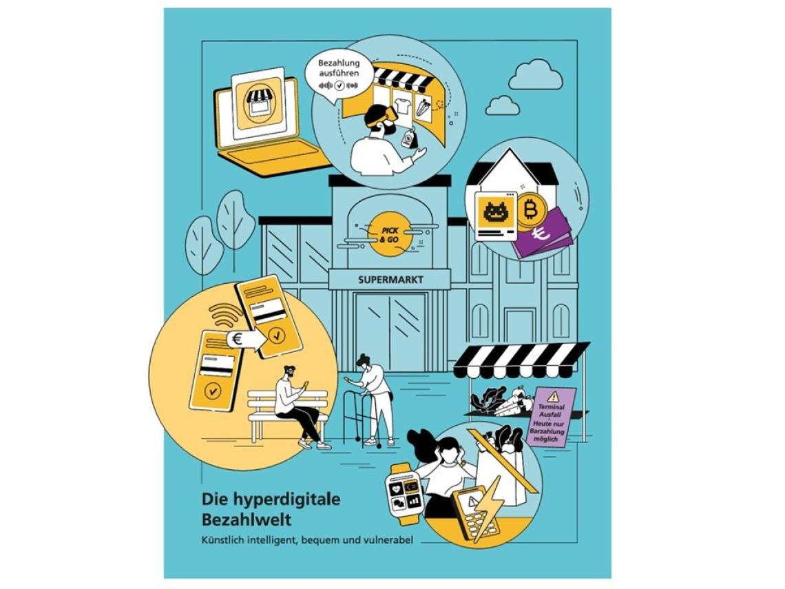 Grafische Darstellung der zukünftigen Bezahlwelt