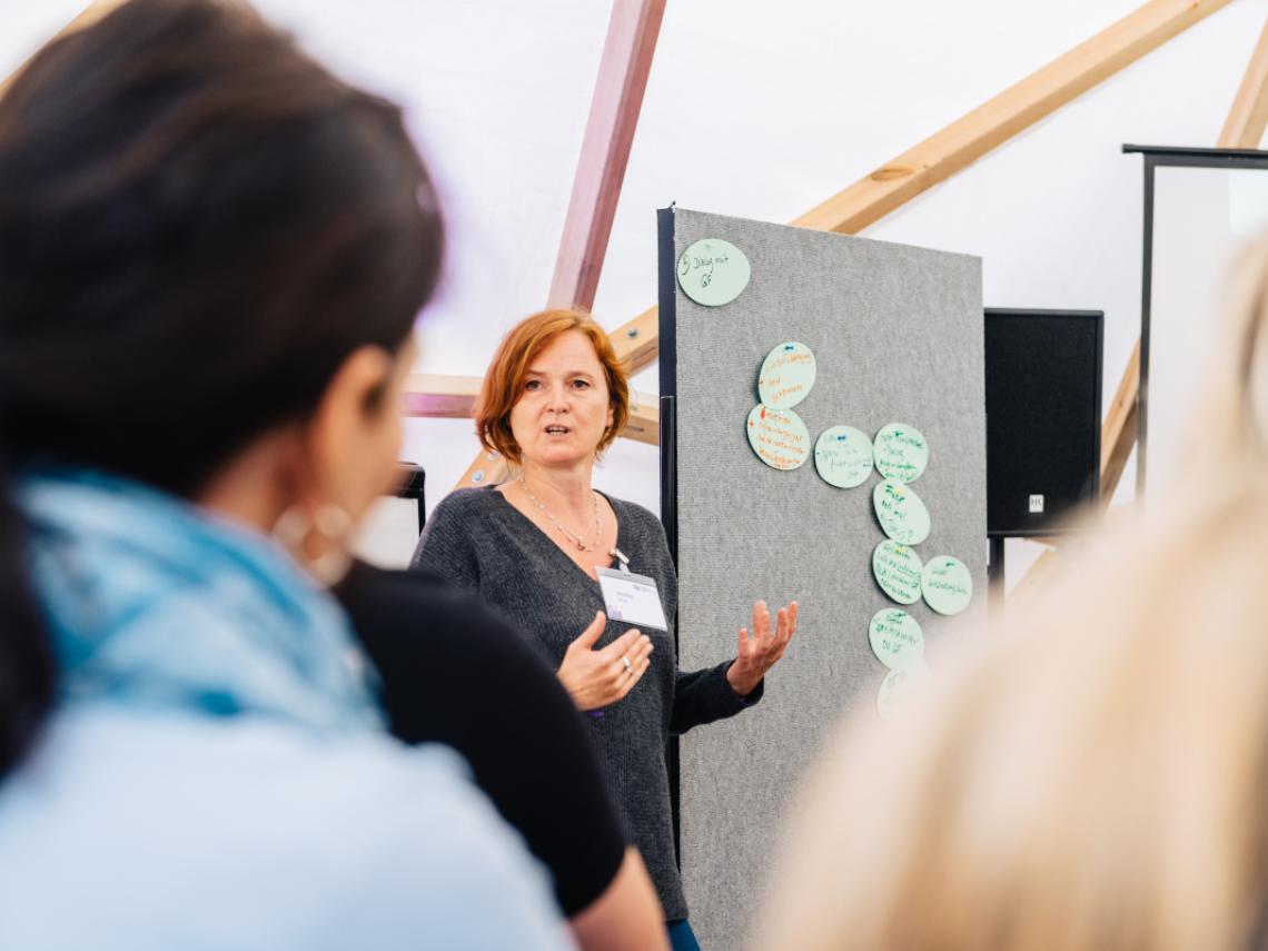 Workshop auf einer Veranstaltung