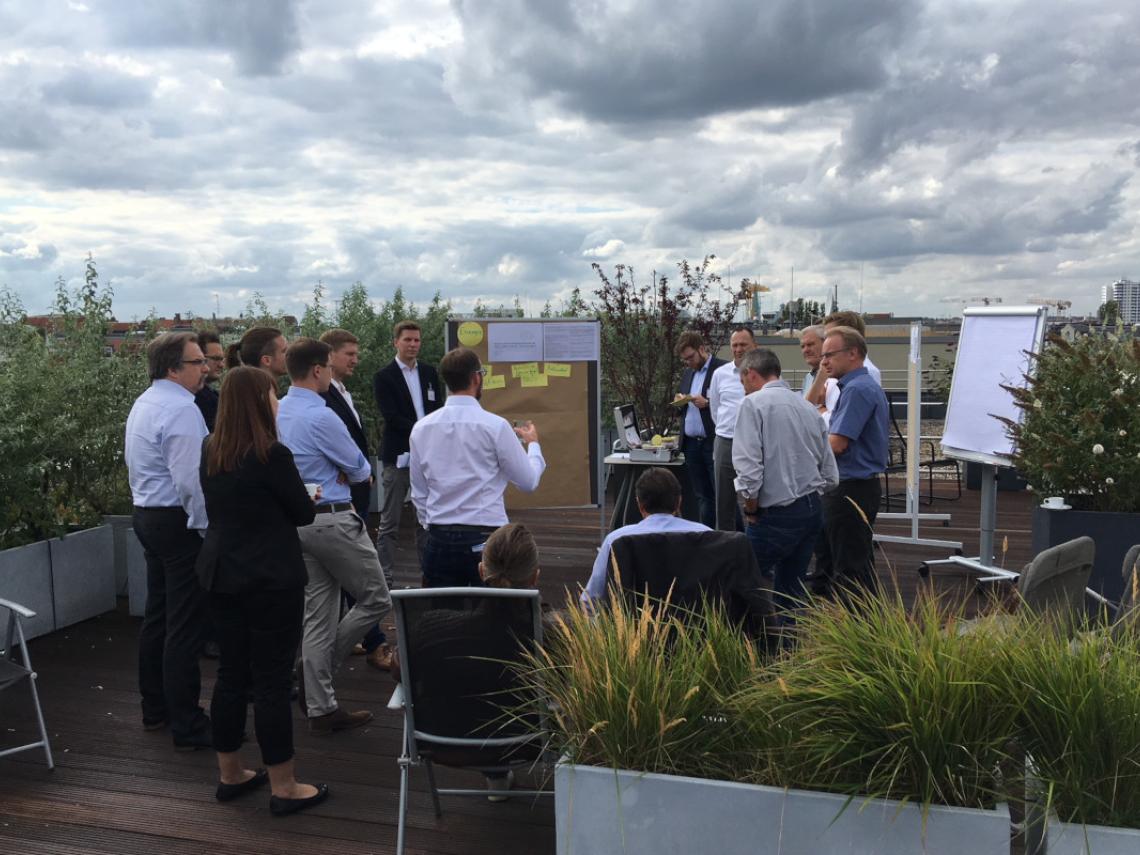 Workshop auf einer Veranstaltung