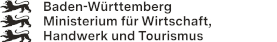 Logo Ministerium für Wirtschaft, Handwerk und Tourismus Baden-Württemberg