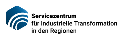 Logo Servicezentrum für industrielle Transformation in den Regionen