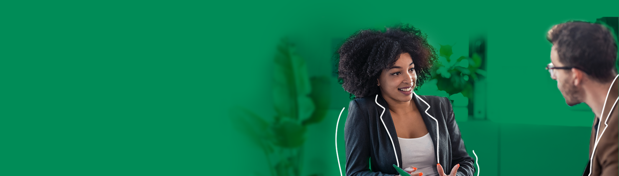 Menschen im Gespräch