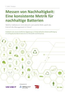 Titelseite der Publikation