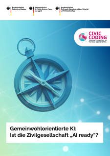 Titelbild Studie "Gemeinwohlorientierte KI"