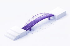 Illustration einer Brücke