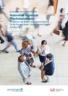 Deckblatt Evaluation der förderinitiative Innovative regionale Wachstumskerne