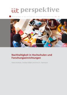 Cover Nachhaltigkeit in Hochschulen und Forschungseinrichtungen