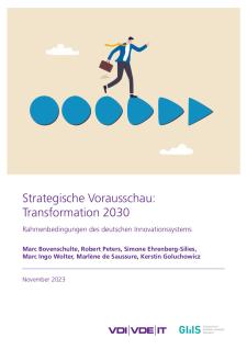 Cover Strategische Vorausschau Transformation 2030