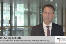 Staatssekretär im BMBF Georg Schütte im Interview